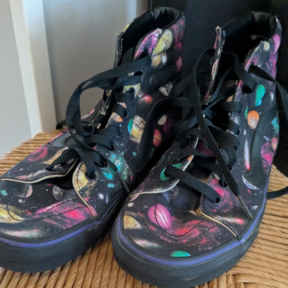 Vans Cosmic Print Skate Shoes